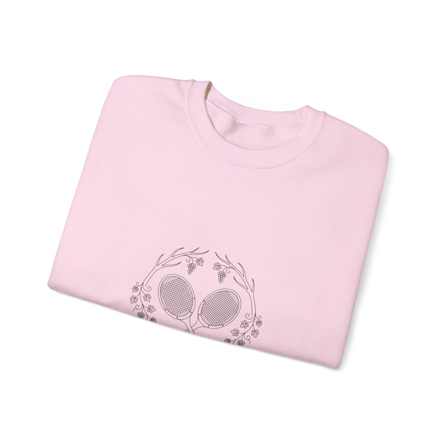 Tennis Club Crewneck Sweatshirt | old money, minimalist, serif, monochrome