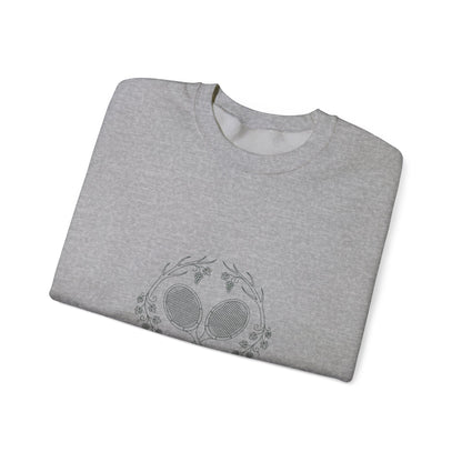 Tennis Club Crewneck Sweatshirt | old money, minimalist, serif, monochrome